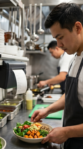 La cocina recibe al instante
